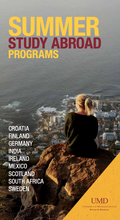UMD Summer Study Abroad Program Brochure